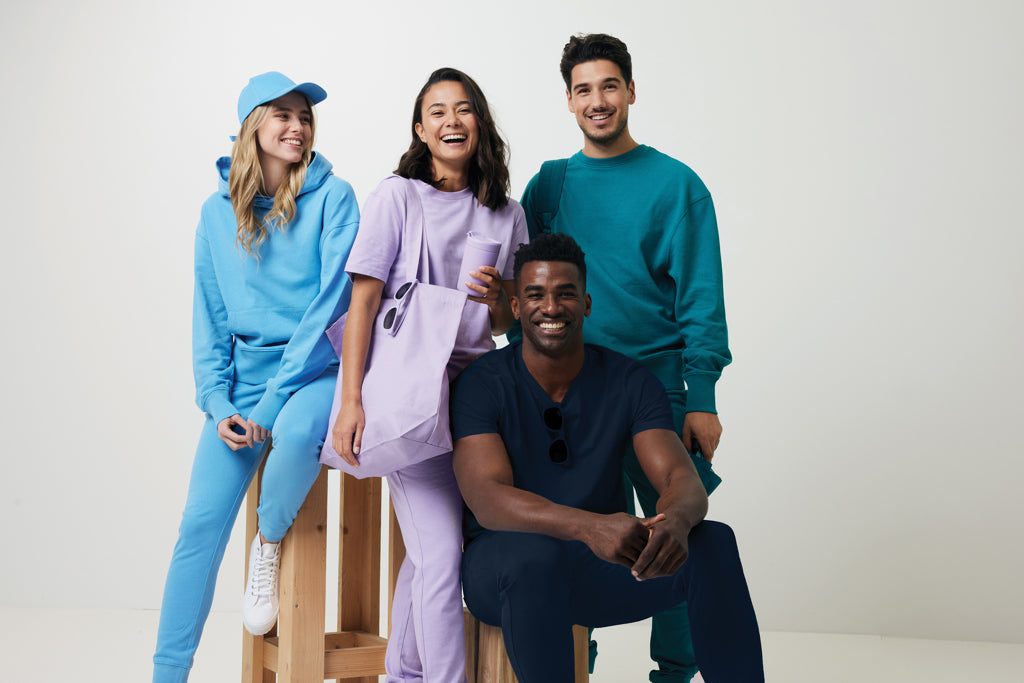 IQONIQ Yoho relaxed fit hoodie i återvunnen bomull - miscellaneous Colors