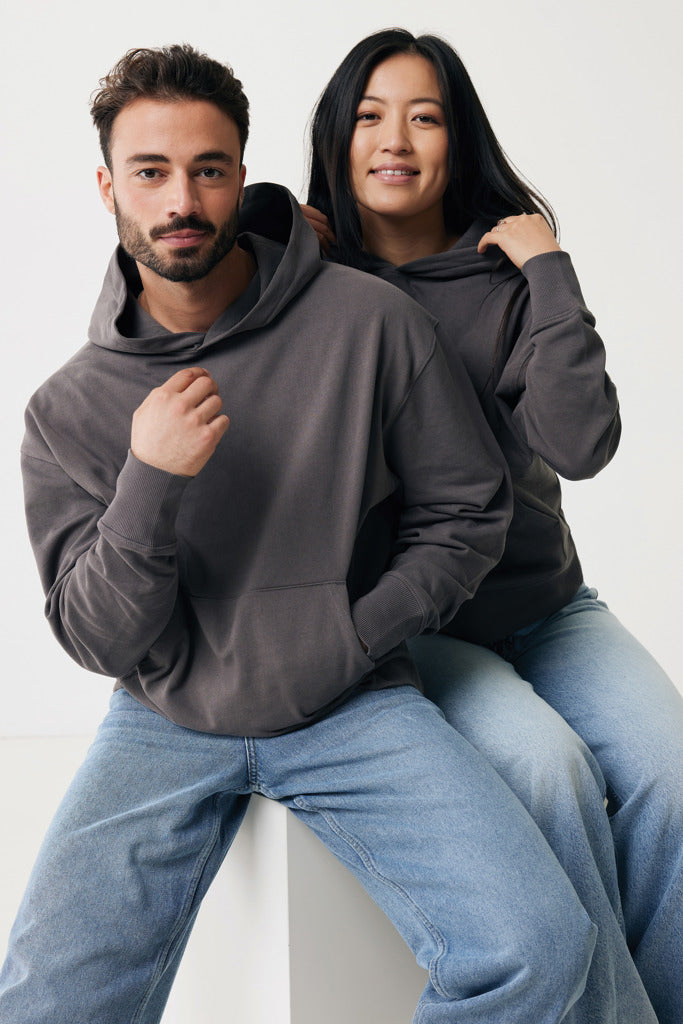 IQONIQ Yoho relaxed fit hoodie i återvunnen bomull - miscellaneous Colors