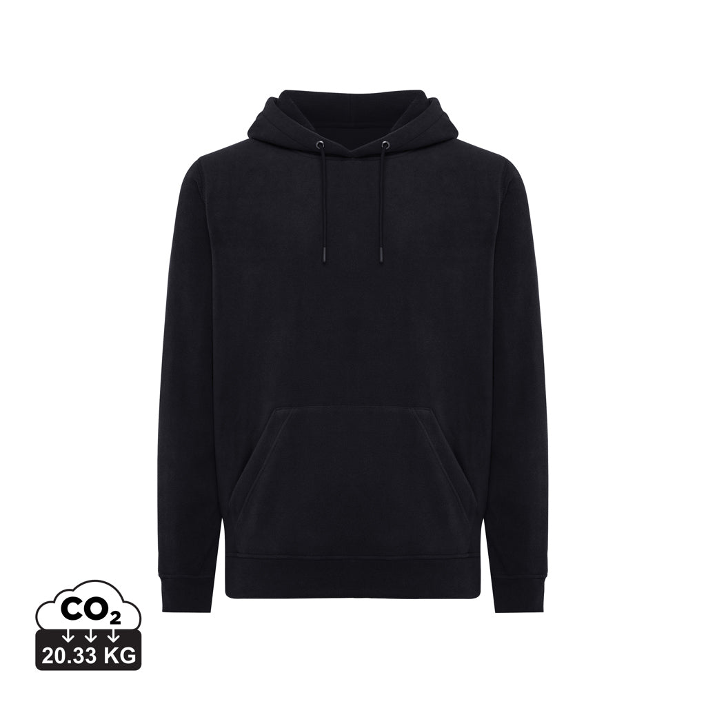 IQONIQ Trivor microfleece hoodie i återvunnen polyester