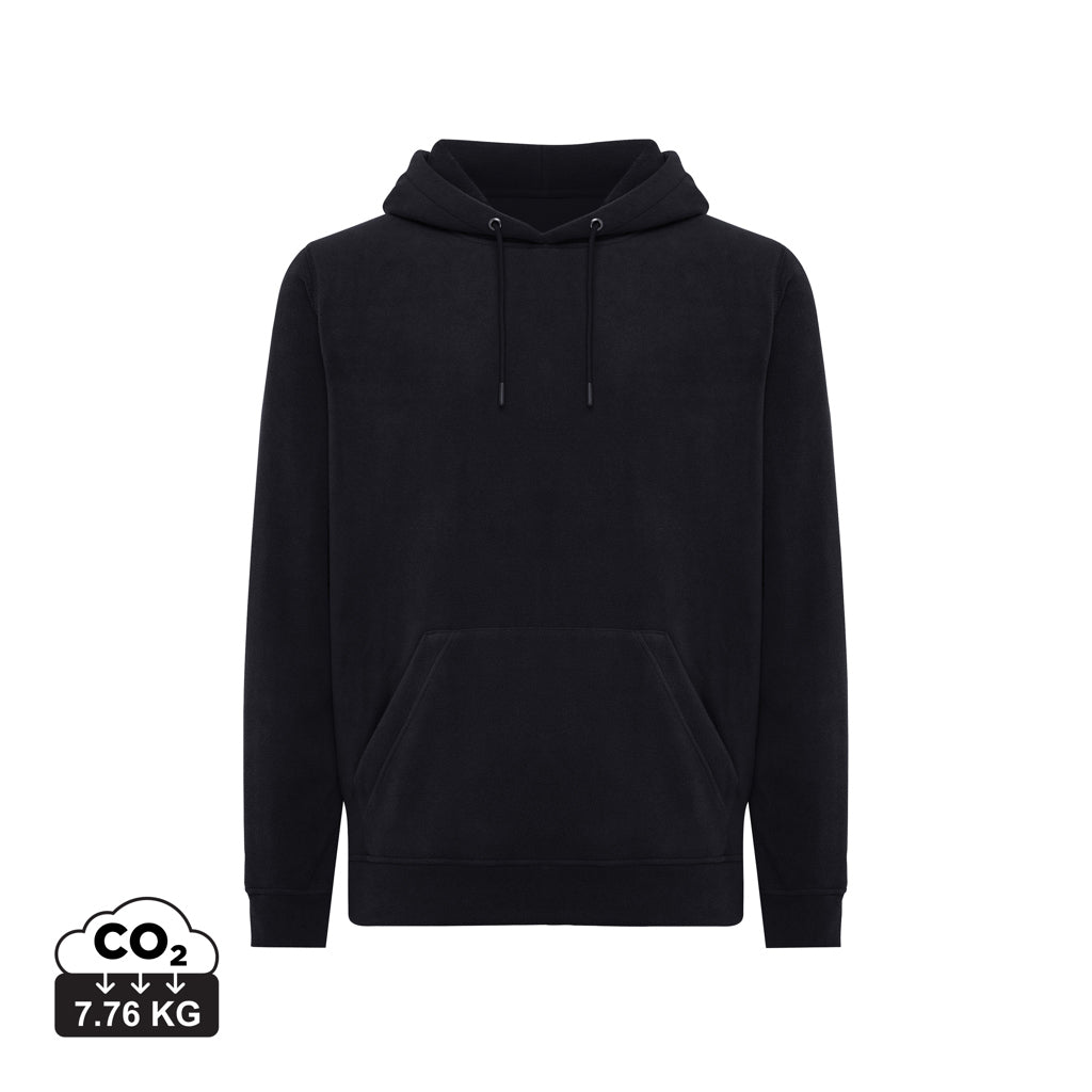 IQONIQ Trivor microfleece hoodie i återvunnen polyester