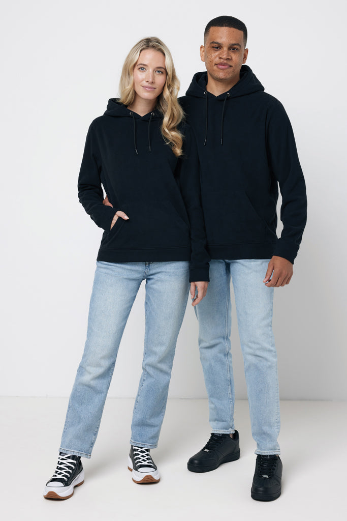 IQONIQ Trivor microfleece hoodie i återvunnen polyester