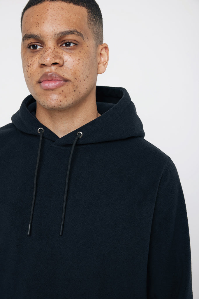 IQONIQ Trivor microfleece hoodie i återvunnen polyester