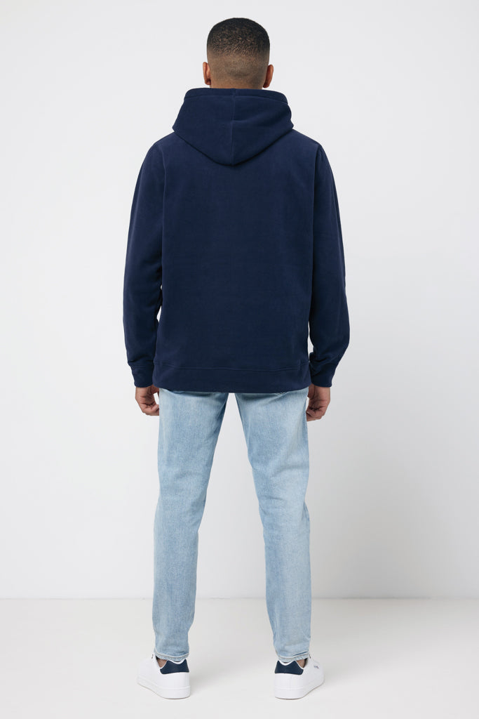 IQONIQ Trivor microfleece hoodie i återvunnen polyester