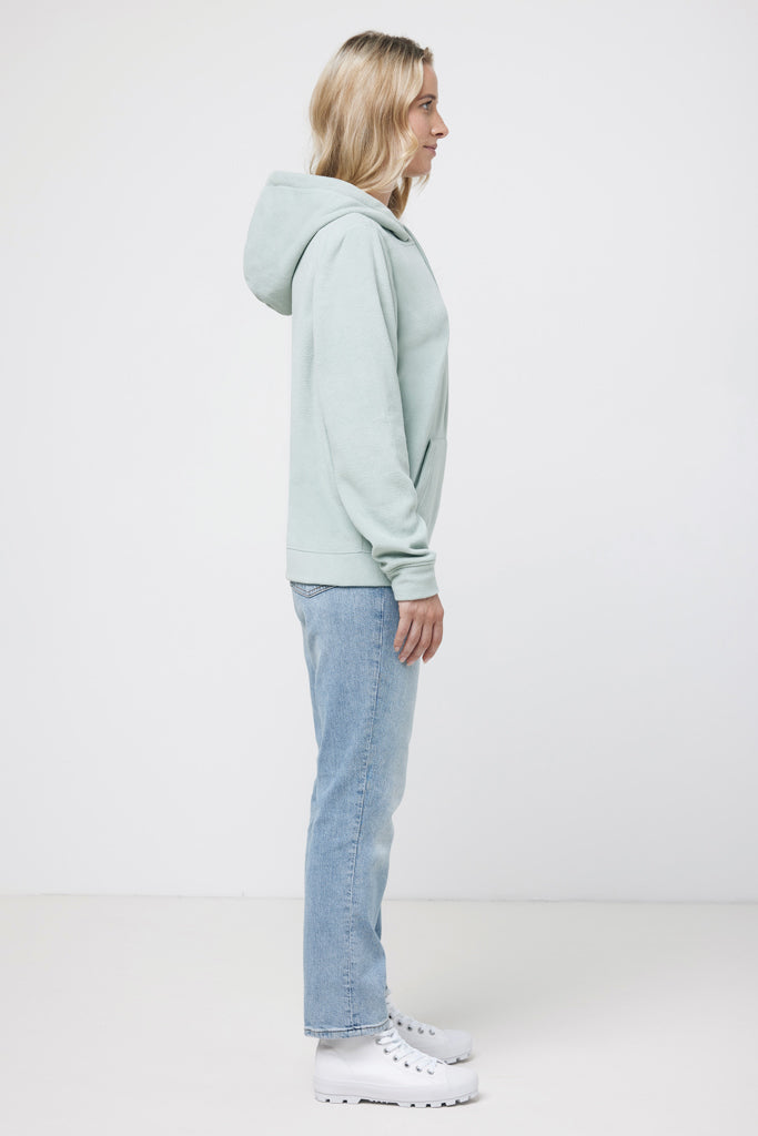IQONIQ Trivor microfleece hoodie i återvunnen polyester