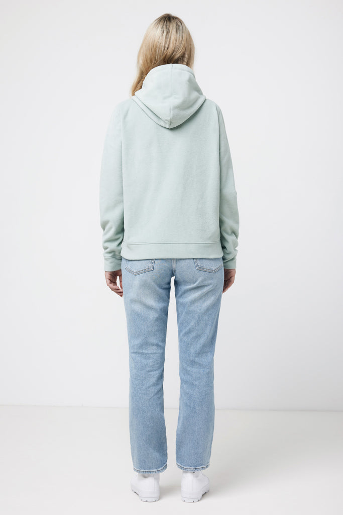 IQONIQ Trivor microfleece hoodie i återvunnen polyester