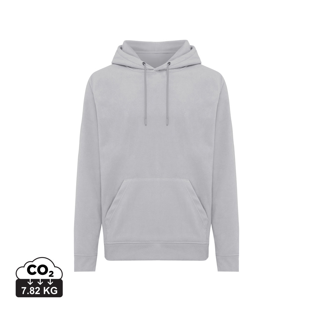 IQONIQ Trivor microfleece hoodie i återvunnen polyester