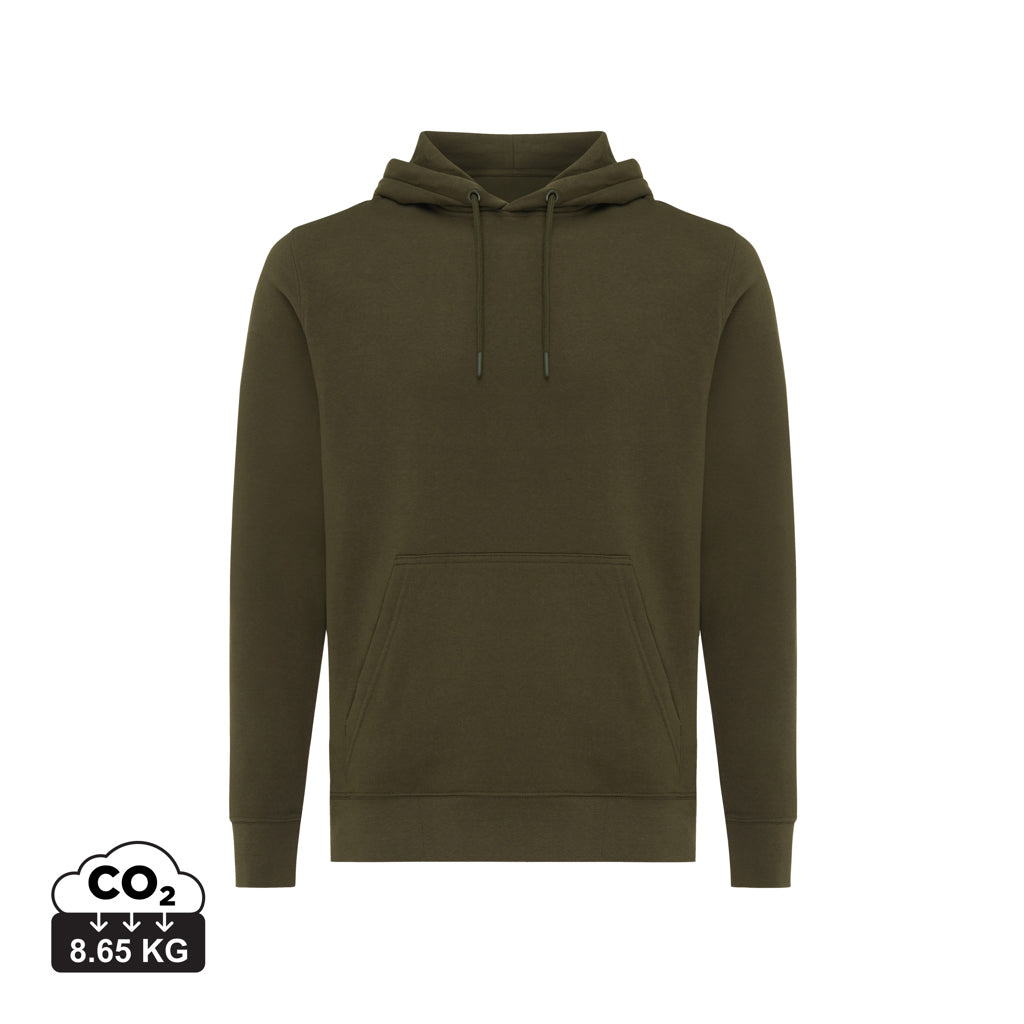 IQONIQ Rila lättvikt hoodie i återvunnen bomull - Natural Colors