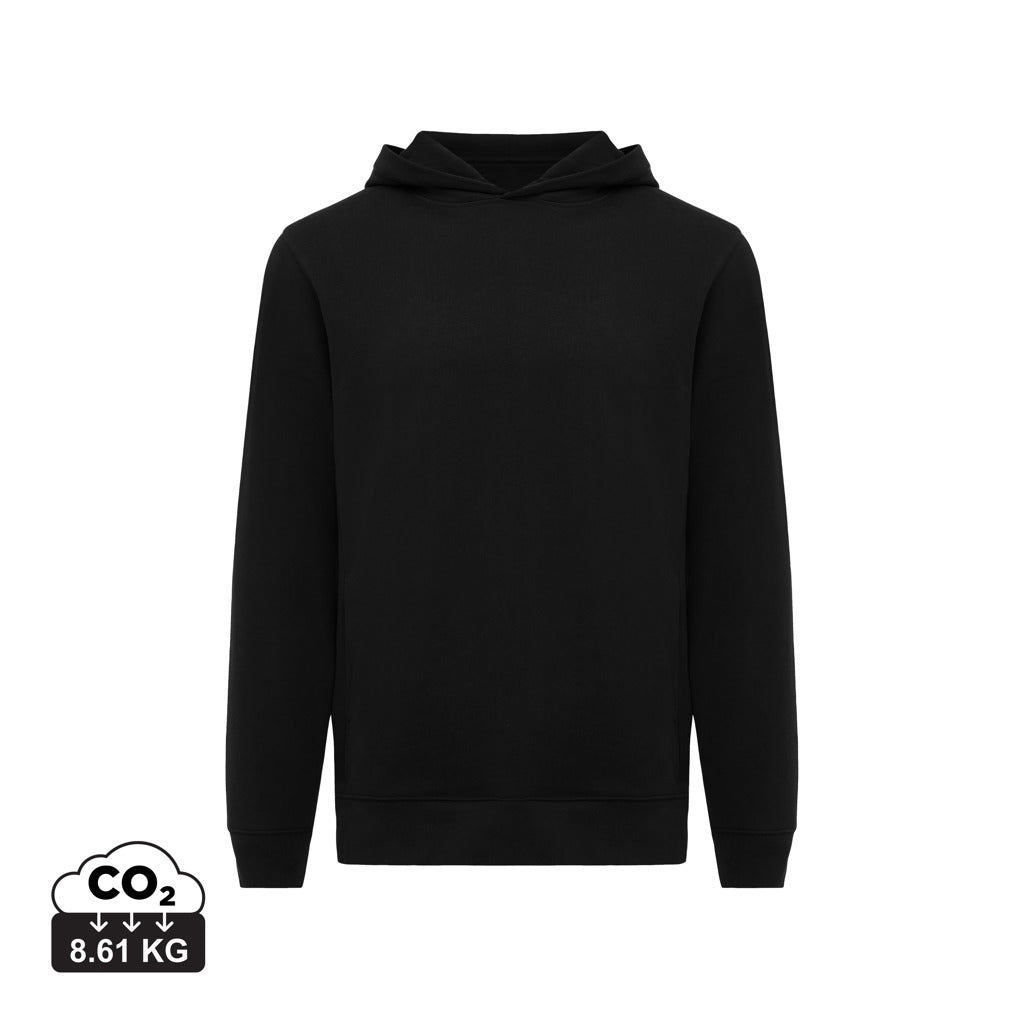 IQONIQ Yengo hoodie i återvunnen bomull med sidofickor - Professional Colors