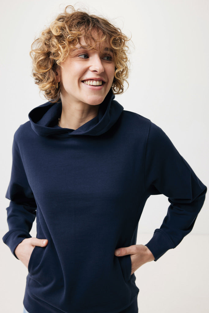 IQONIQ Yengo hoodie i återvunnen bomull med sidofickor - Professional Colors