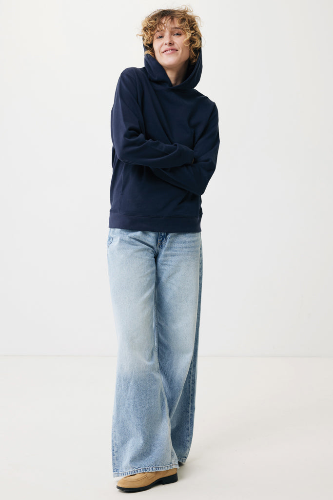 IQONIQ Yengo hoodie i återvunnen bomull med sidofickor - Professional Colors
