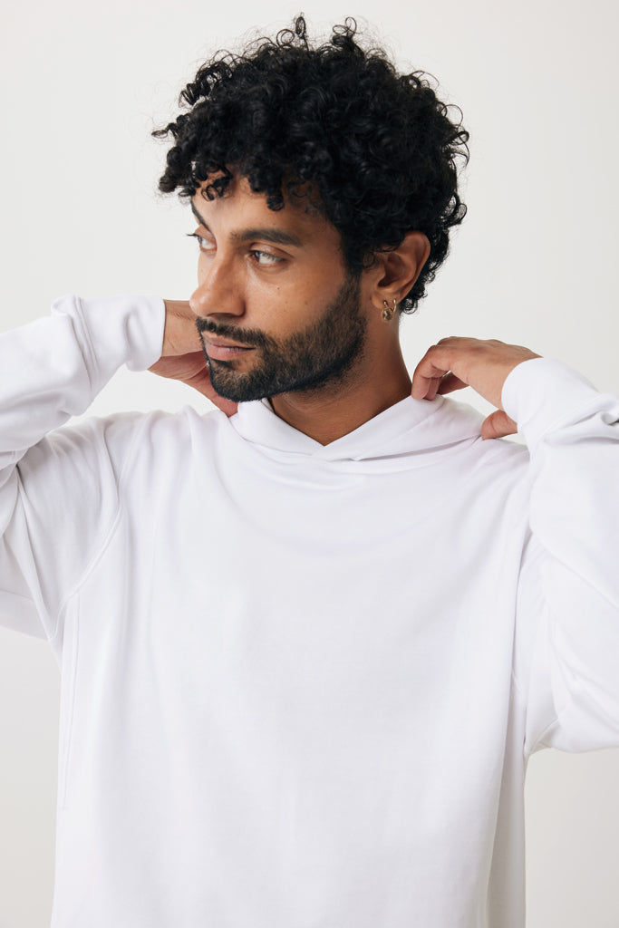 IQONIQ Yengo hoodie i återvunnen bomull med sidofickor - miscellaneous Colors