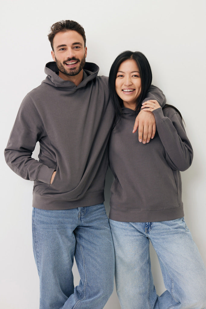 IQONIQ Yengo hoodie i återvunnen bomull med sidofickor - miscellaneous Colors