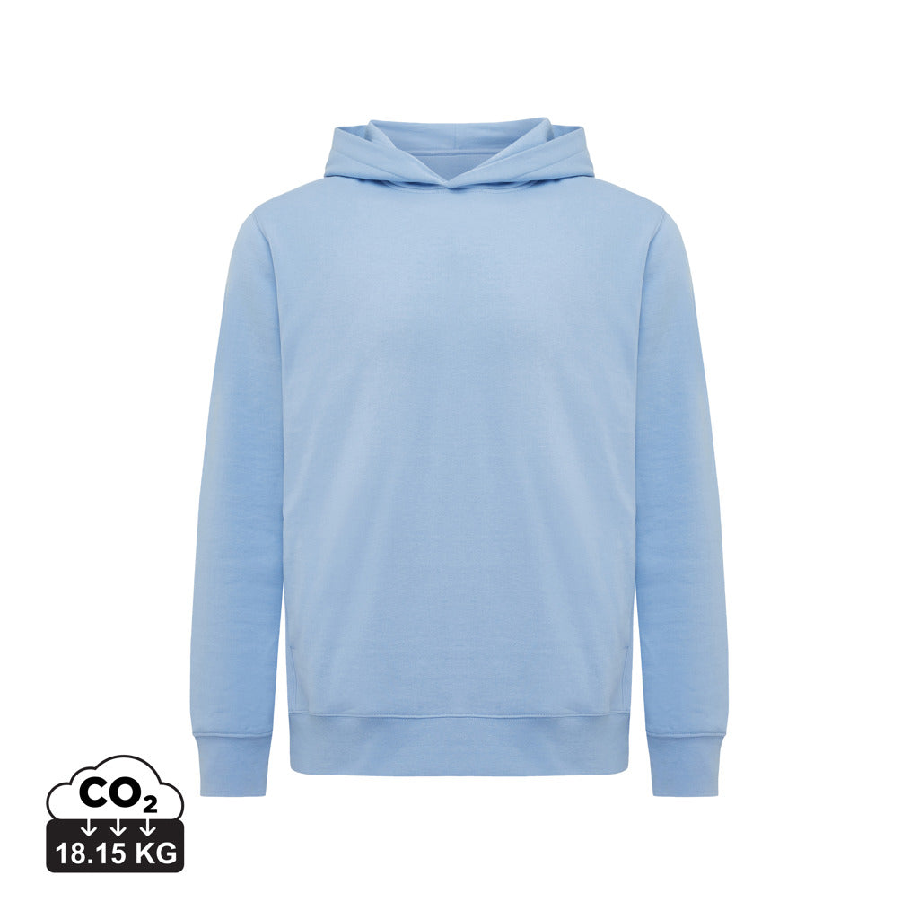IQONIQ Yengo hoodie i återvunnen bomull med sidofickor - Vibrant Colors