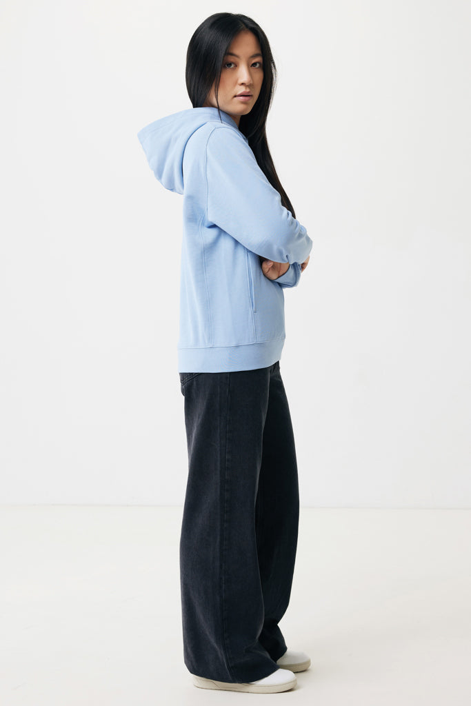 IQONIQ Yengo hoodie i återvunnen bomull med sidofickor - Vibrant Colors