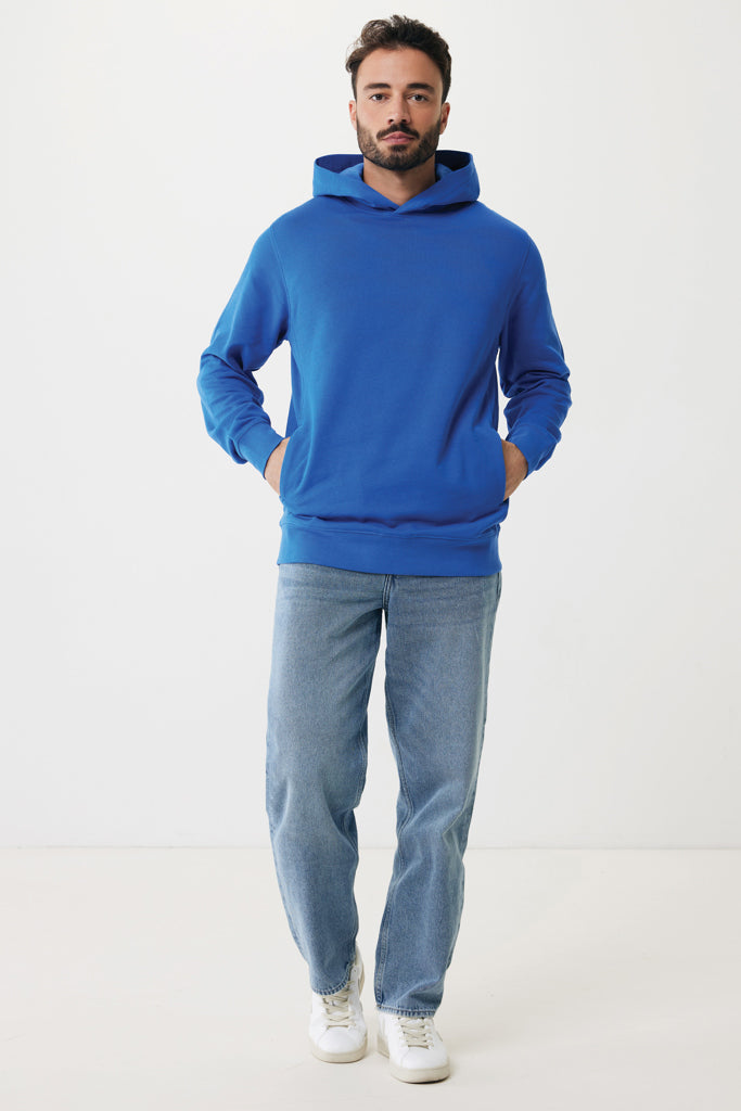 IQONIQ Yengo hoodie i återvunnen bomull med sidofickor - Vibrant Colors