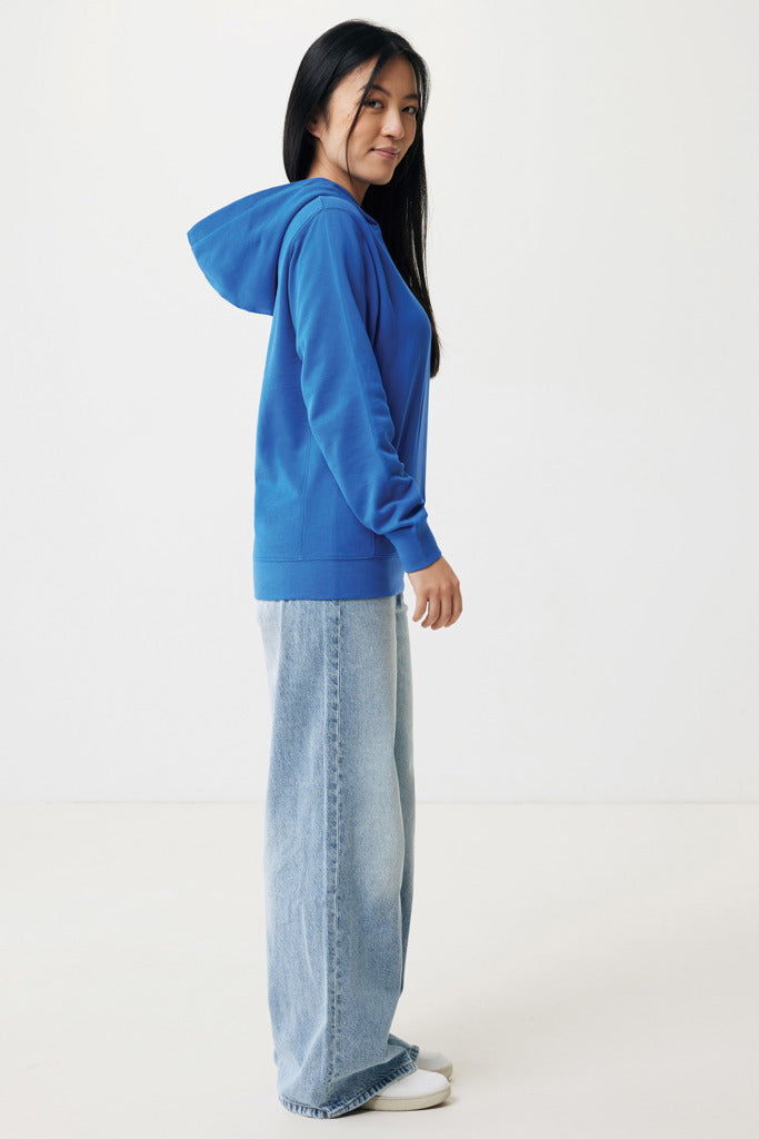 IQONIQ Yengo hoodie i återvunnen bomull med sidofickor - Vibrant Colors