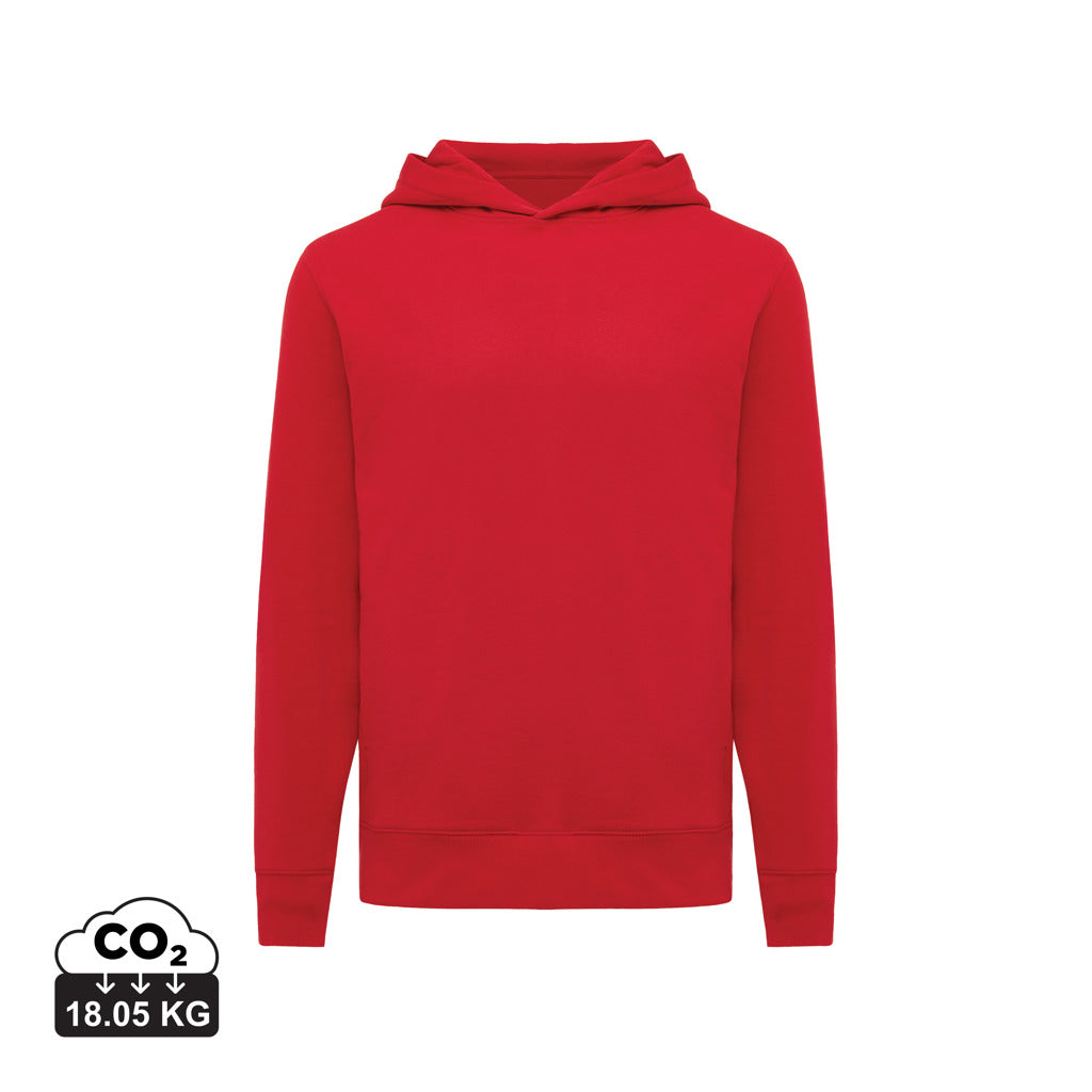 IQONIQ Yengo hoodie i återvunnen bomull med sidofickor - Vibrant Colors