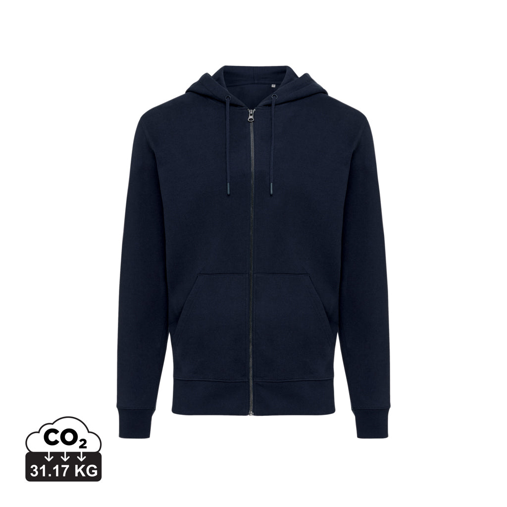 IQONIQ Abisko hoodie med dragkedja i återvunnen bomull - Professional Colors