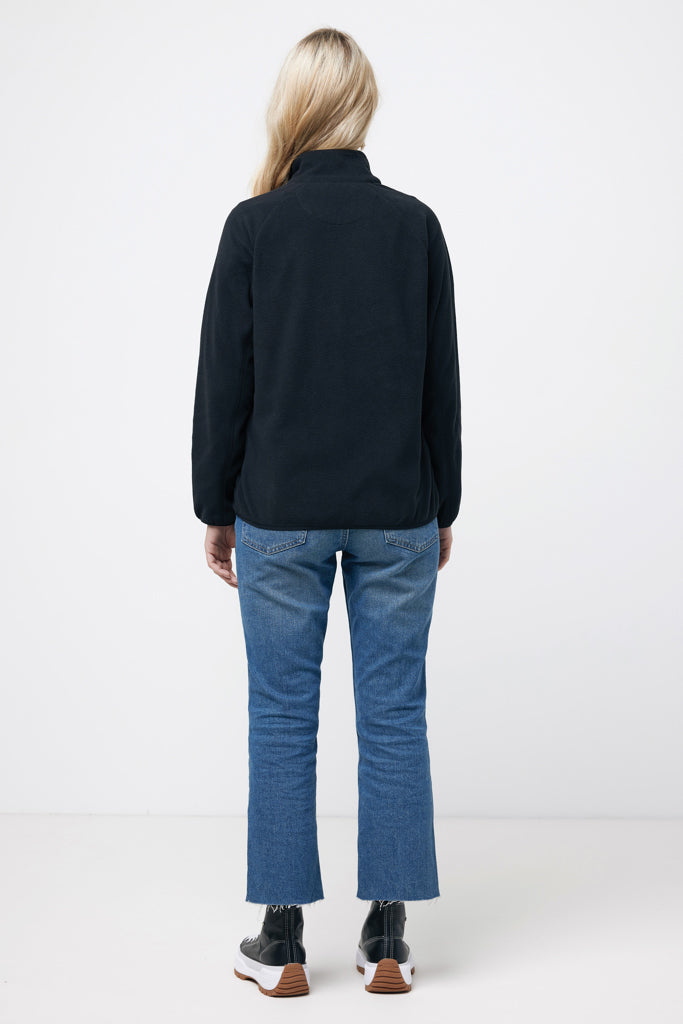IQONIQ Talung microfleece med dragkedj i återvunnen polyeste