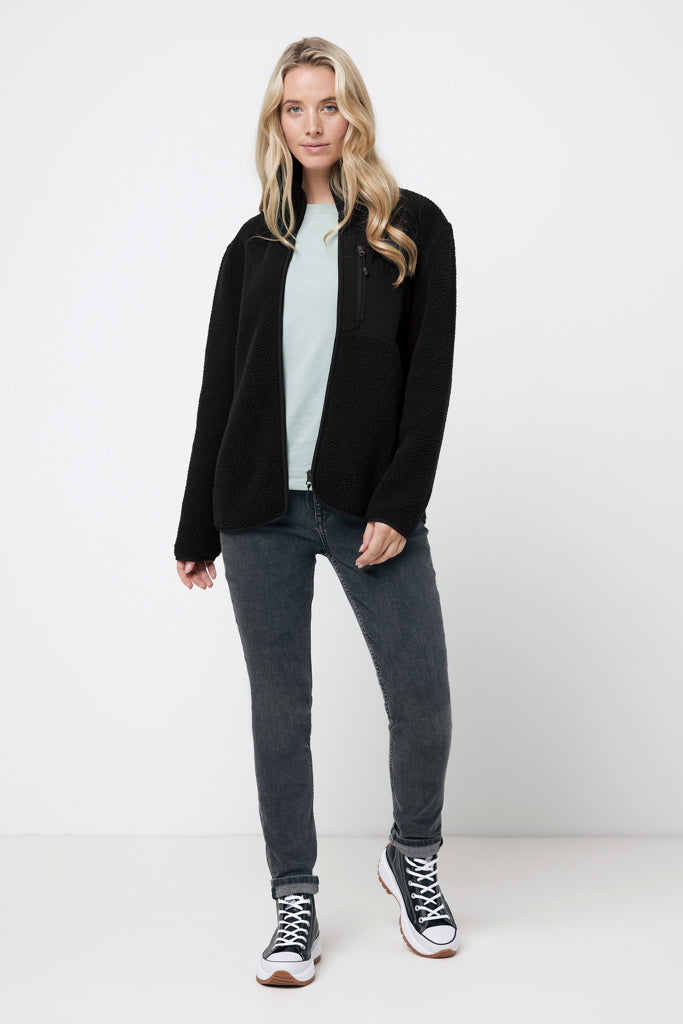 IQONIQ Diran pile fleecejacka i återvunnen polyester