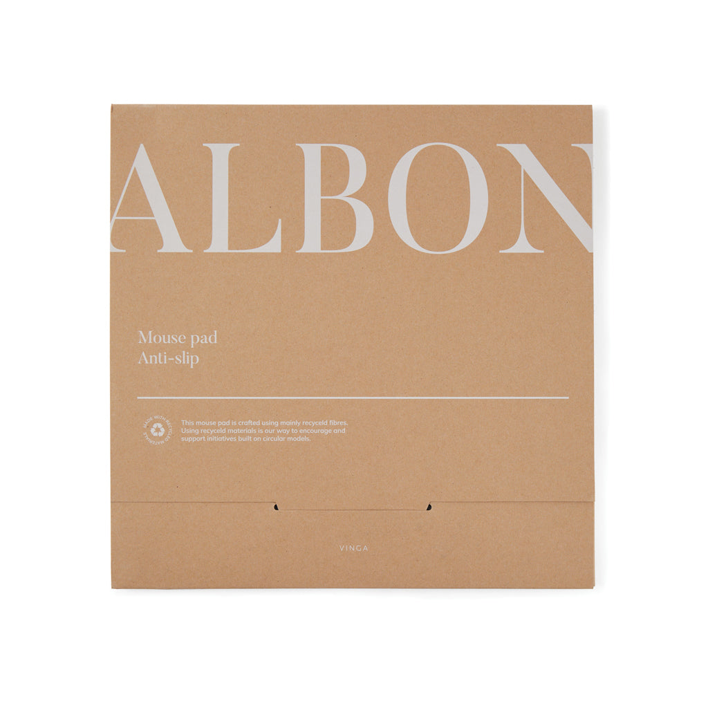 VINGA Albon GRS återvunnen filt musmatta