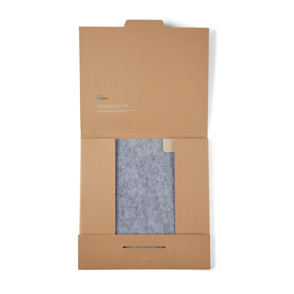 VINGA Albon GRS återvunnen filt musmatta