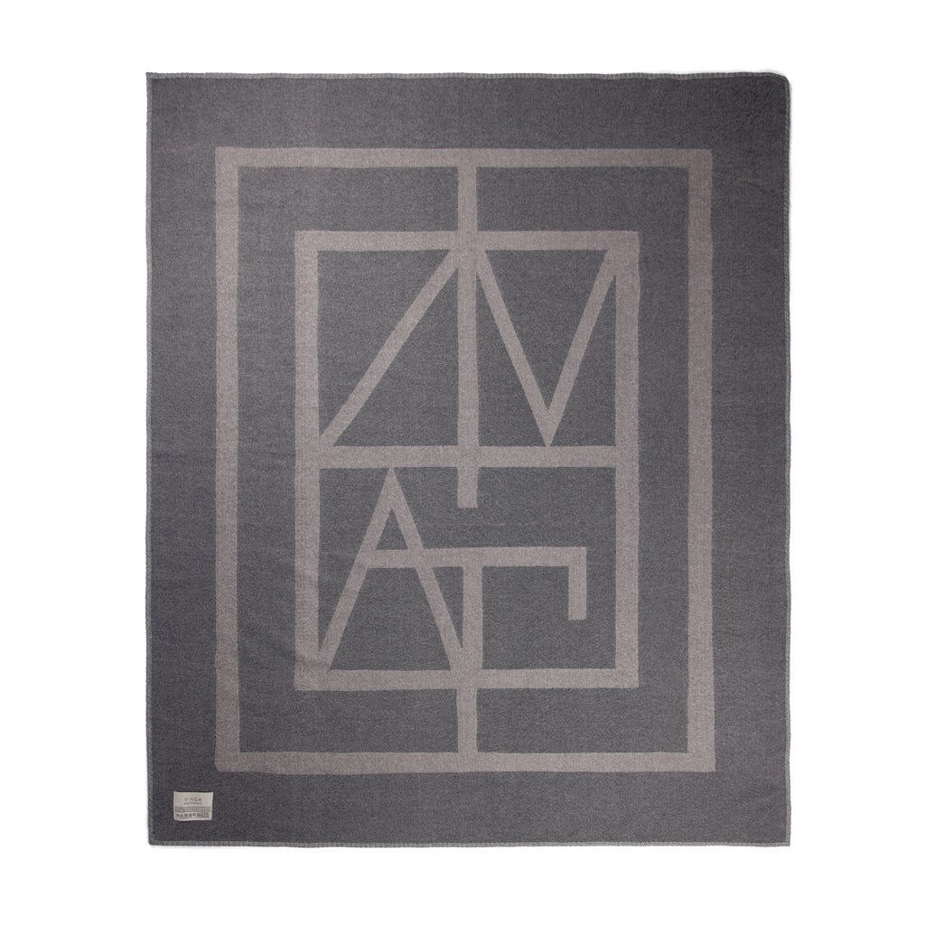 VINGA Monogram GRS pläd