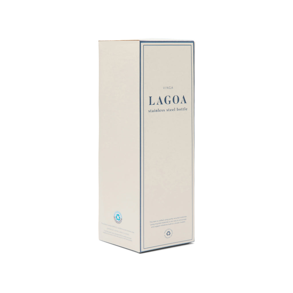 VINGA Lagoa RCS återvunnet stål flaska 600 ML
