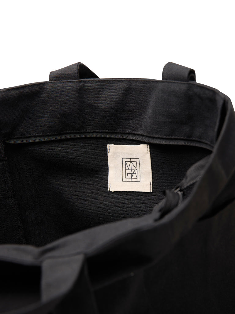 VINGA Hilo AWARE™ återvunnen canvas tote med dragkedja