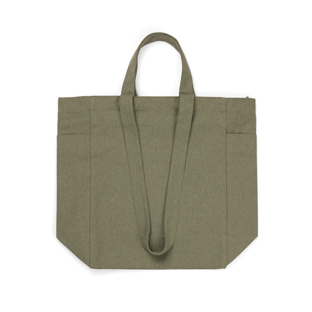 VINGA Hilo AWARE™ återvunnen canvas tote med dragkedja
