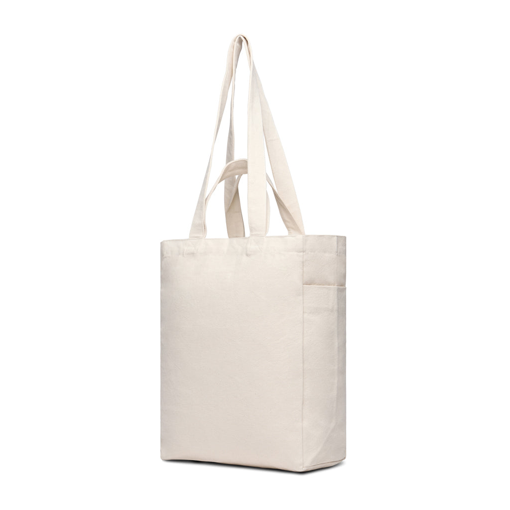 VINGA Hilo AWARE™ återvunnen canvas tote med dragkedja