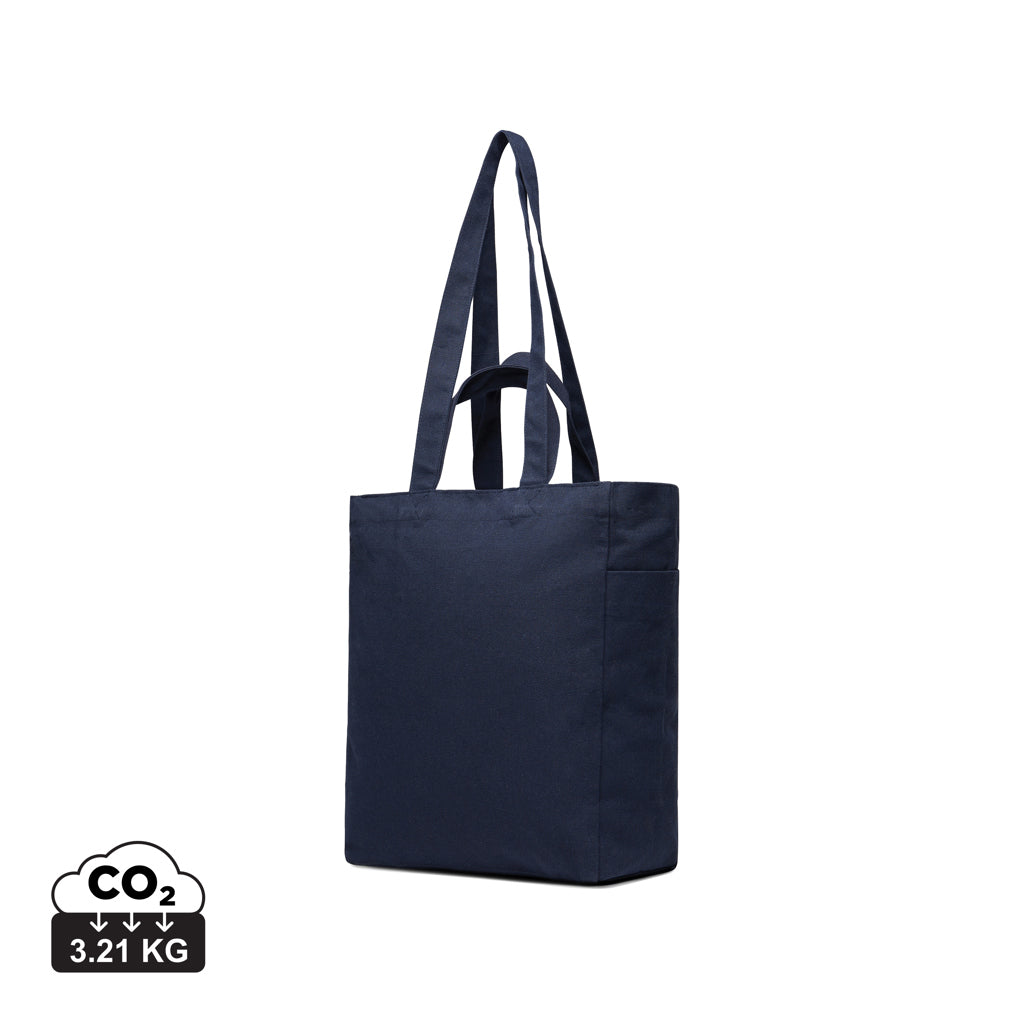 VINGA Hilo AWARE™ återvunnen canvas tote med dragkedja