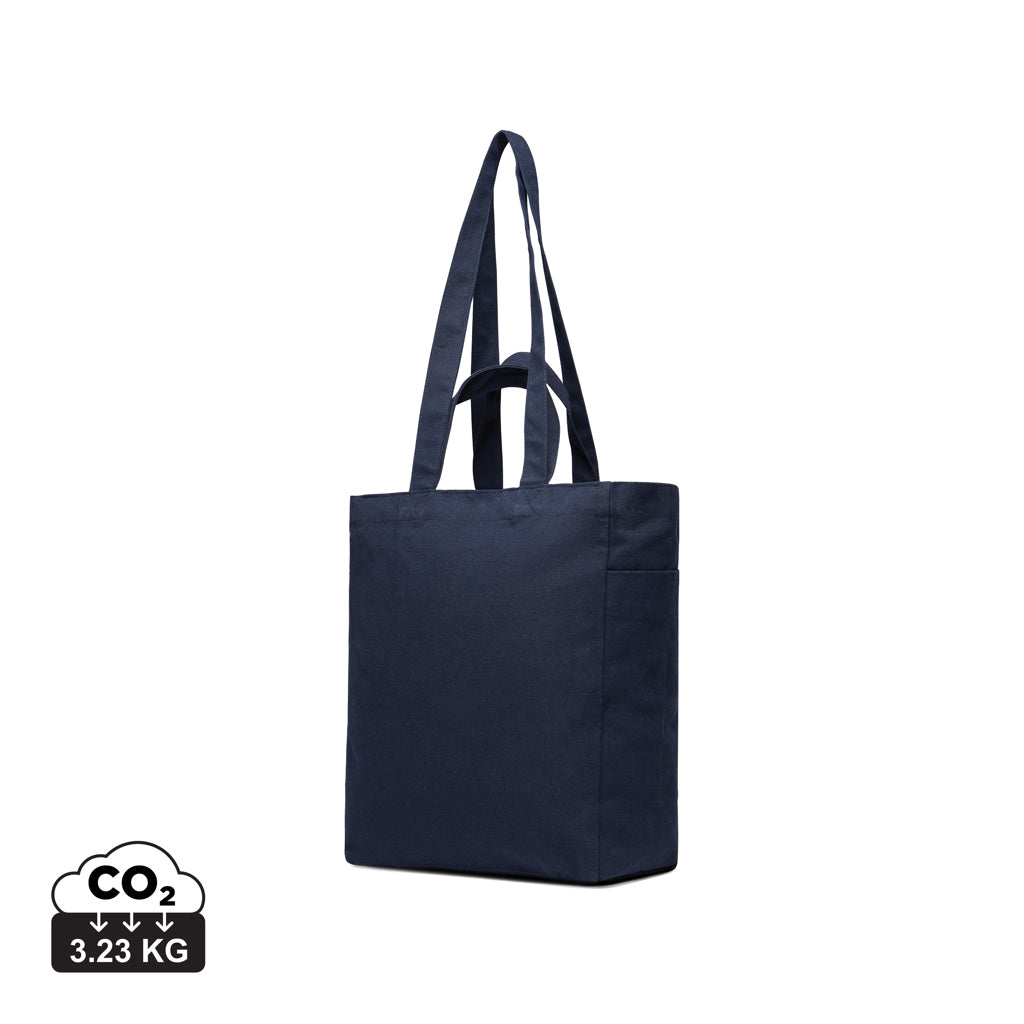 VINGA Hilo AWARE™ återvunnen canvas tote med dragkedja