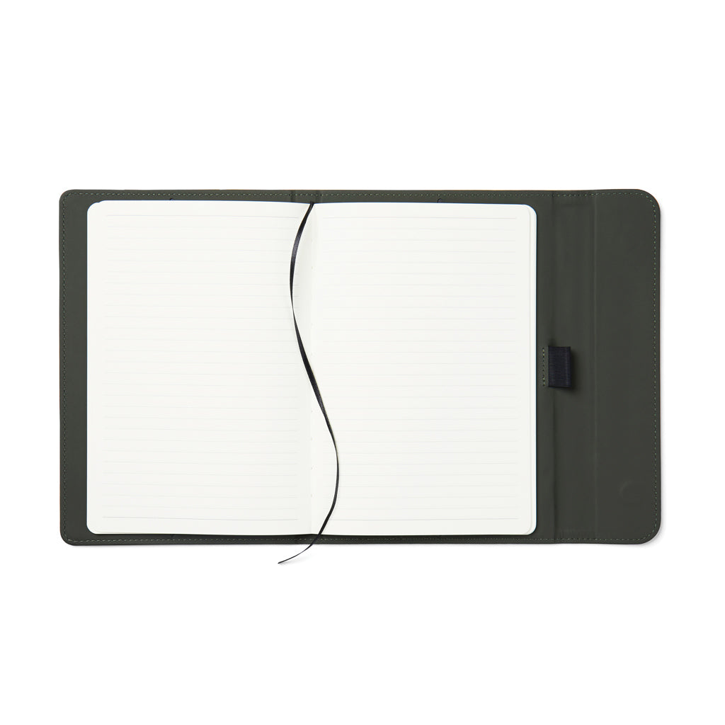 VINGA Baltimore GRS åtevunnent paper & PU notebook