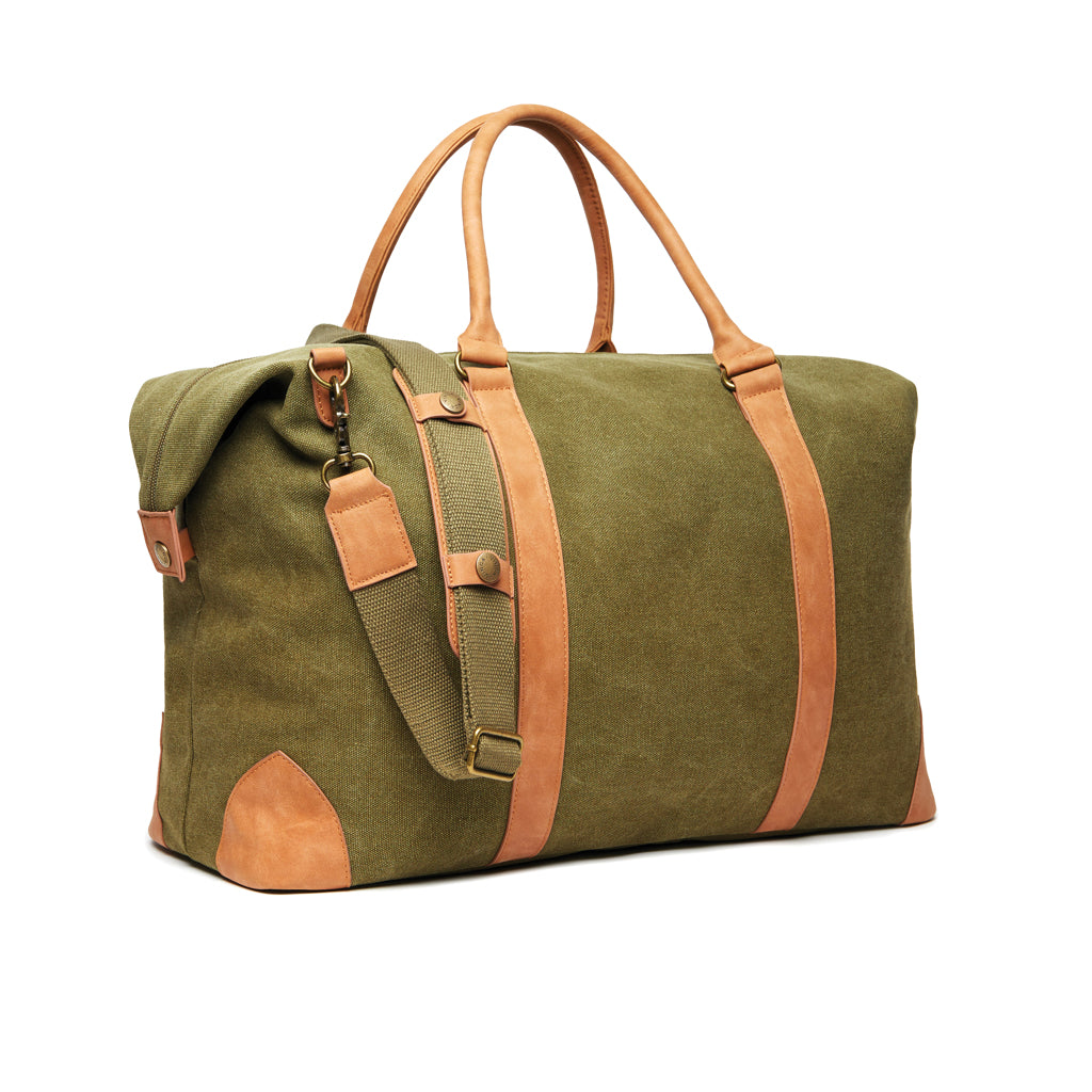 VINGA Bosler  RCS återvunnen canvas dufflebag