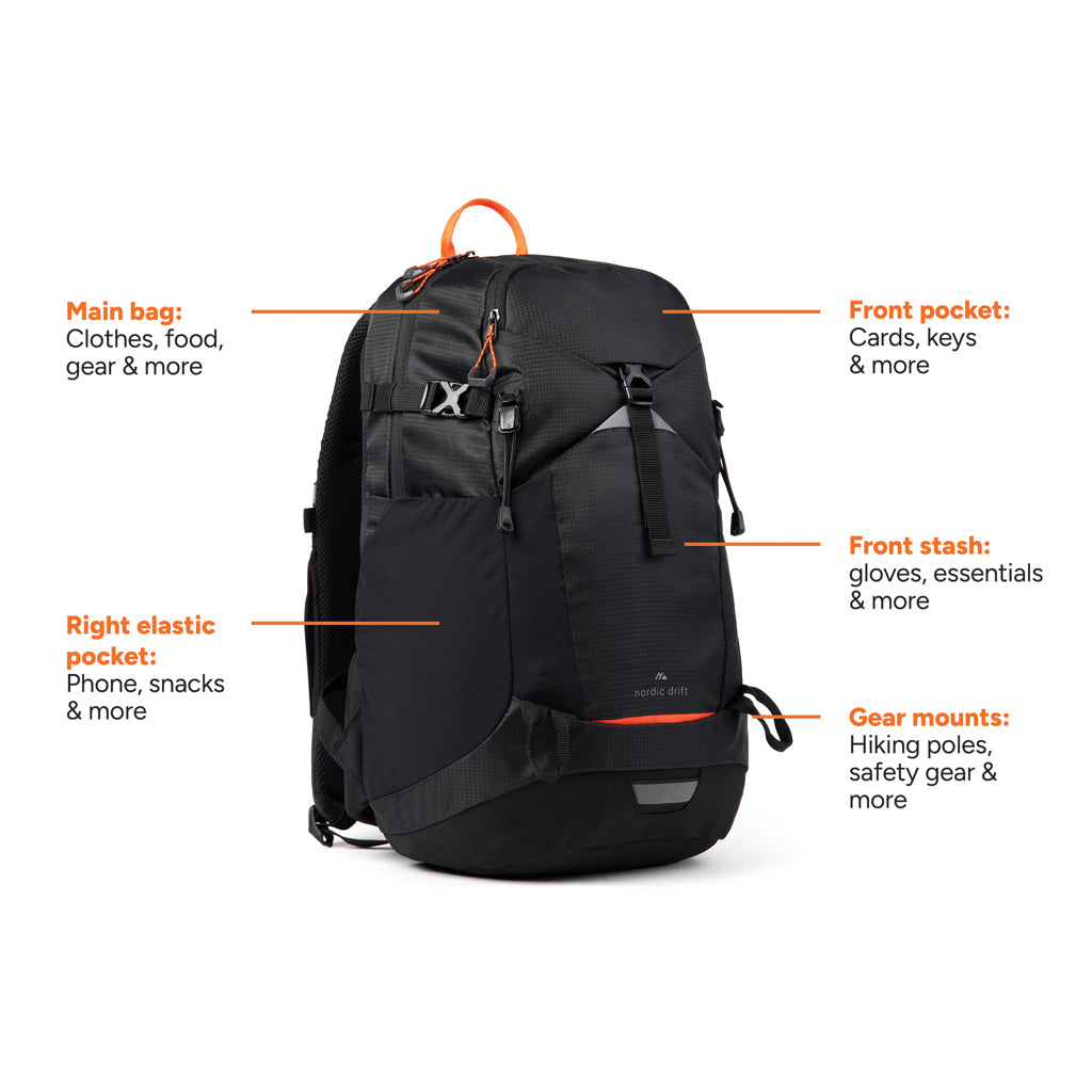 Nordic Drift Trail RCS ryggsäck 24L