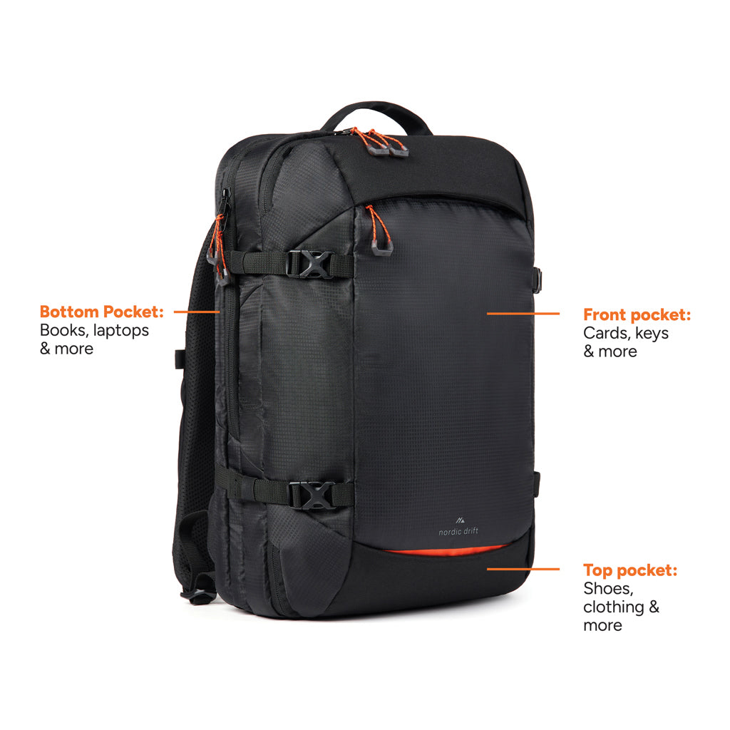 Nordic Drift RCS reseryggsäck 25L