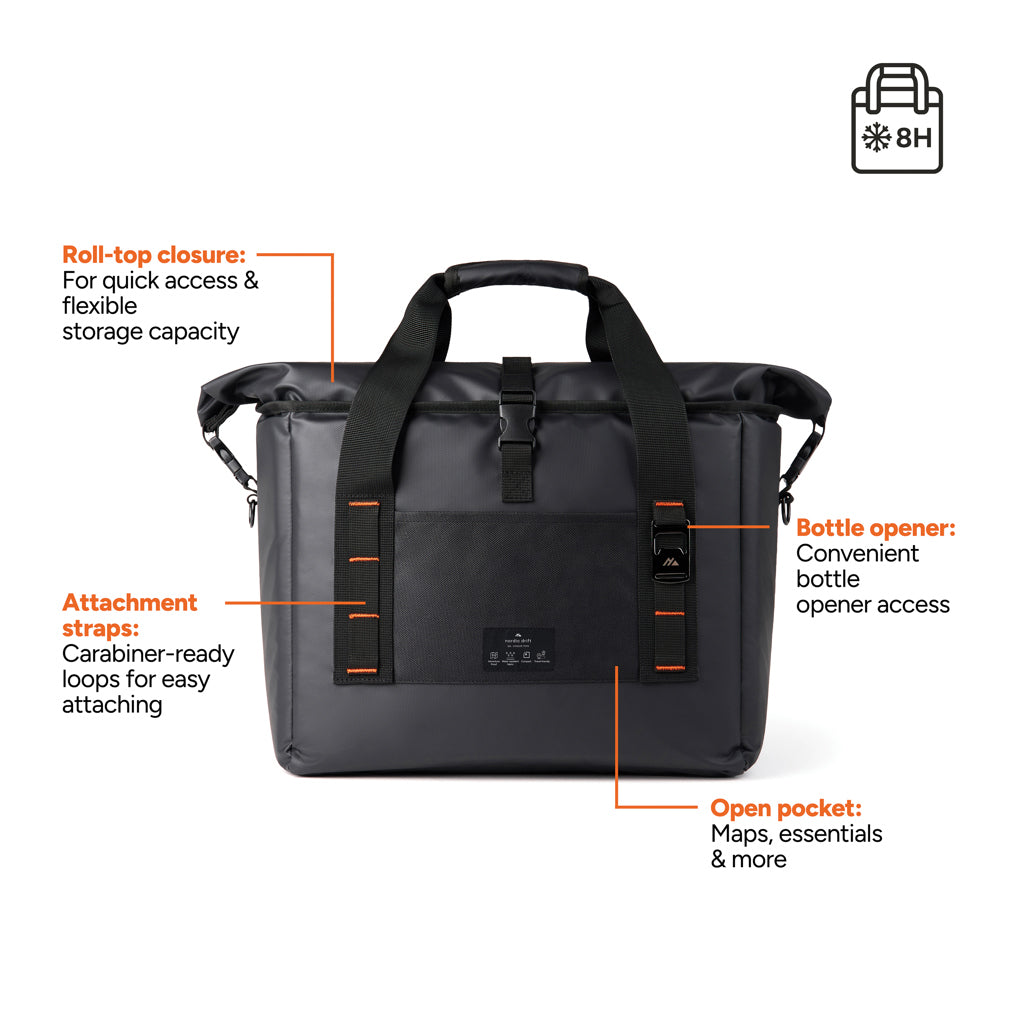 Nordic Drift RCS water-repellent cooler tote 22L
