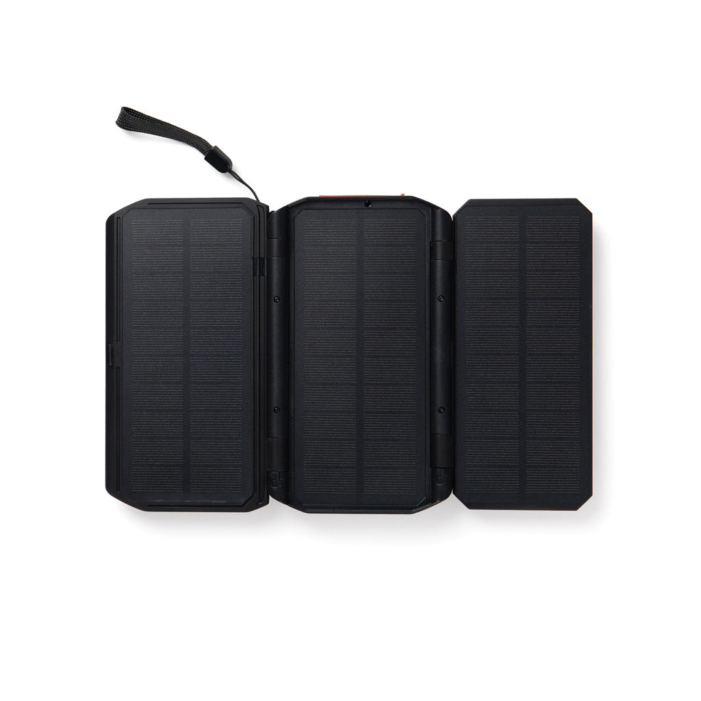 Nordic Drift Titan 10.000 mAh solcells-powerbank med 3 panel