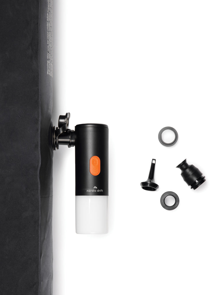 Nordic Drift Titan portabel luftpump & campinglampa