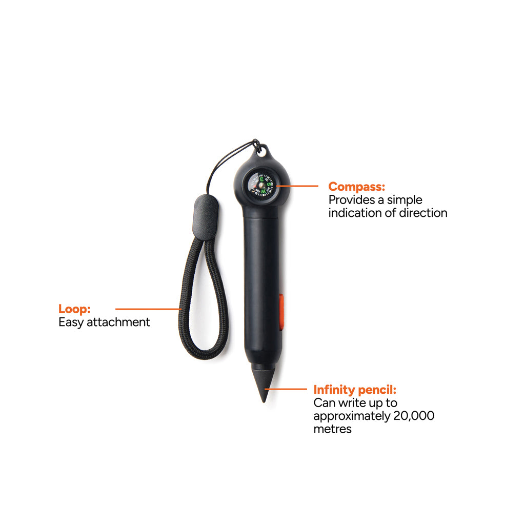 Nordic Drift Trail RCS Portabel Infinity fickpenna m kompass