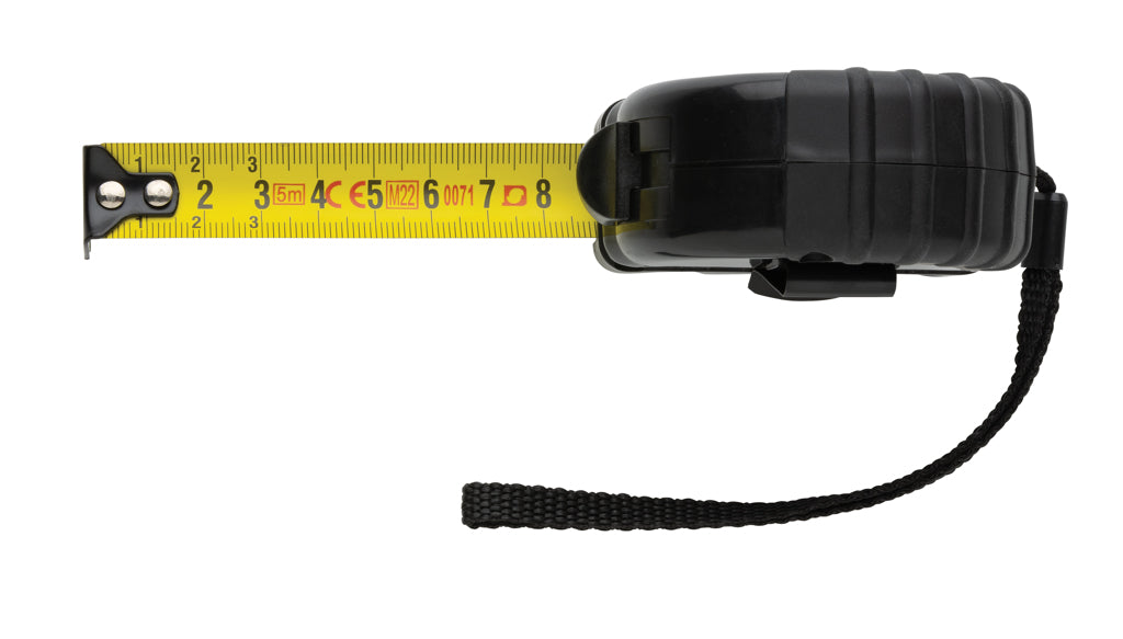 RCS återvunnen plast 5M/19mm måttband