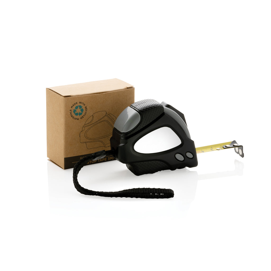 RCS återvunnen plast Auto stopp 3M/16mm måttband