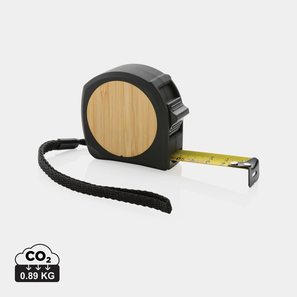 RCS återvunnen plast och bambu måttband 5M/19mm