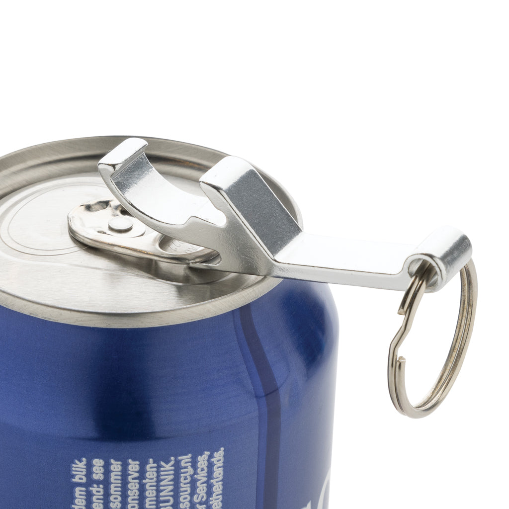 Flask- och konservöppnare i RCS återvunnet aluminium