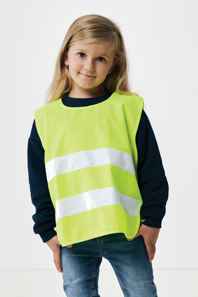 Reflexväst för barn 3-6 år, GRS återvunnen PET
