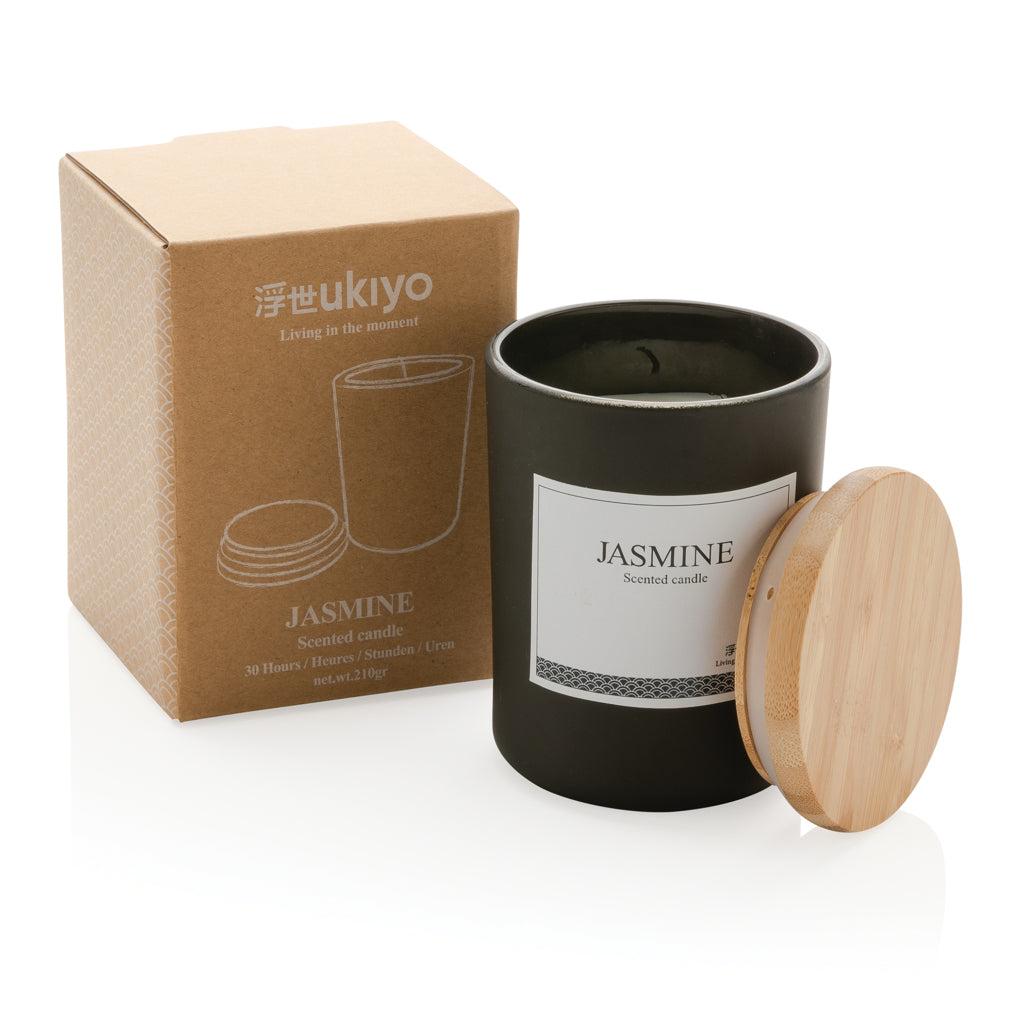 Ukiyo lyxigt doftljus med bambulock
