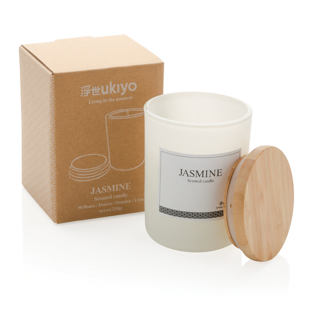 Ukiyo lyxigt doftljus med bambulock