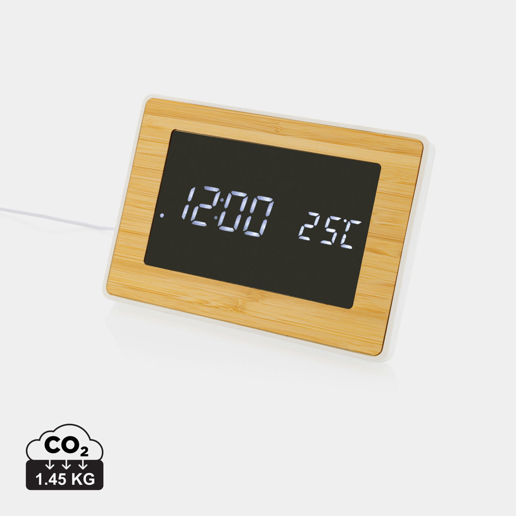 Utah LED klocka RCS rplast & bambu