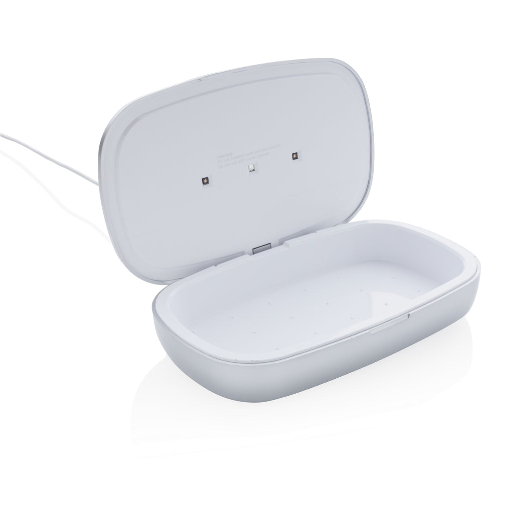 Rena UV-C steriliseringsbox med 5W trådlös laddare